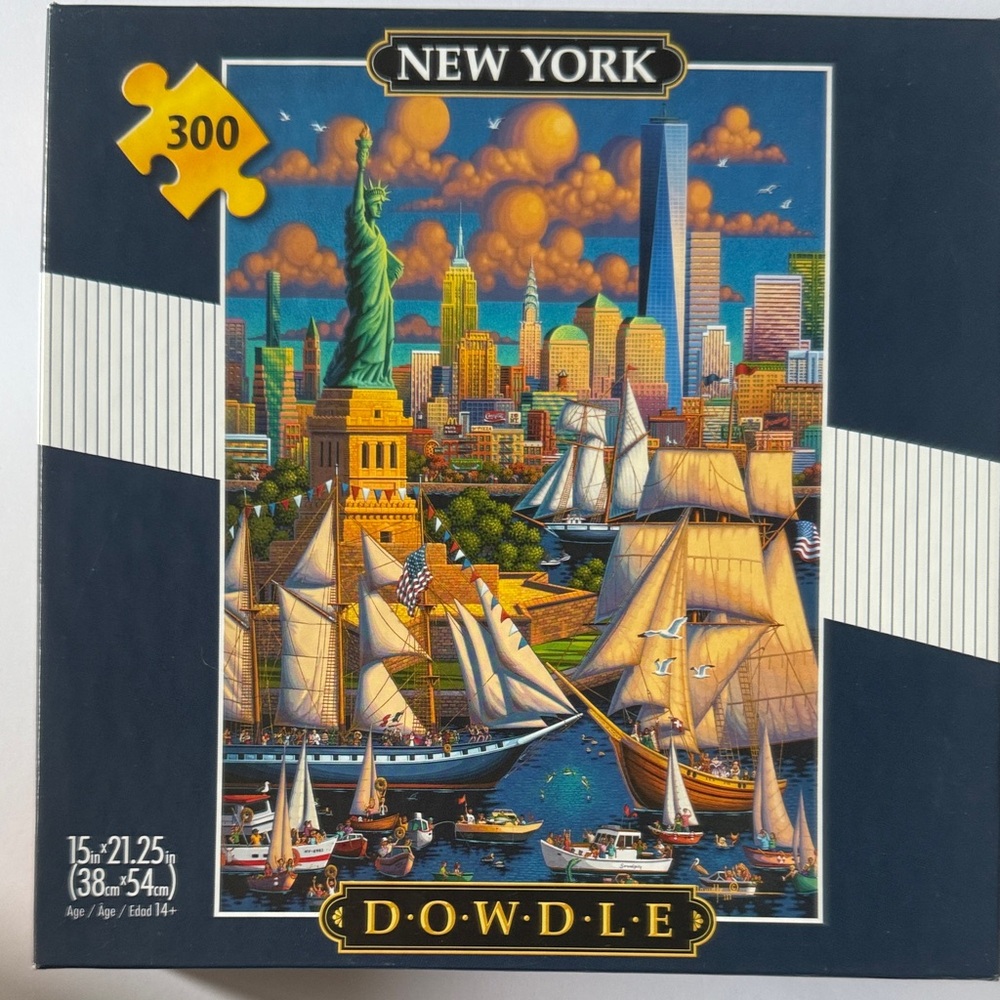 New York Puzzle - Colorful Cityscape